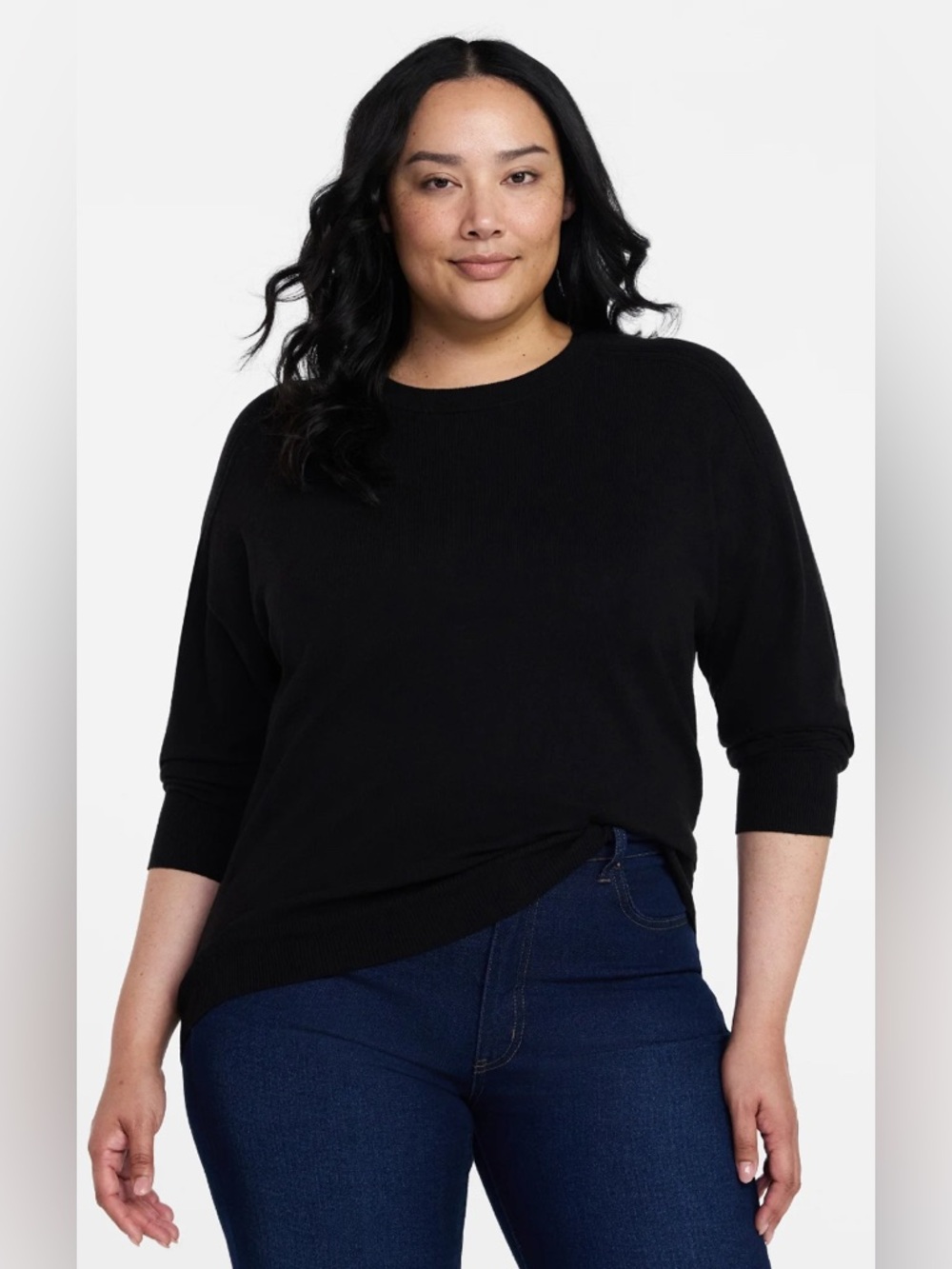 Black Crew Neck Sweater